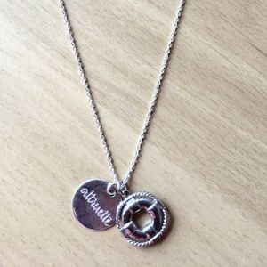 Altruette Sterling Silver Sophia Disc Necklace